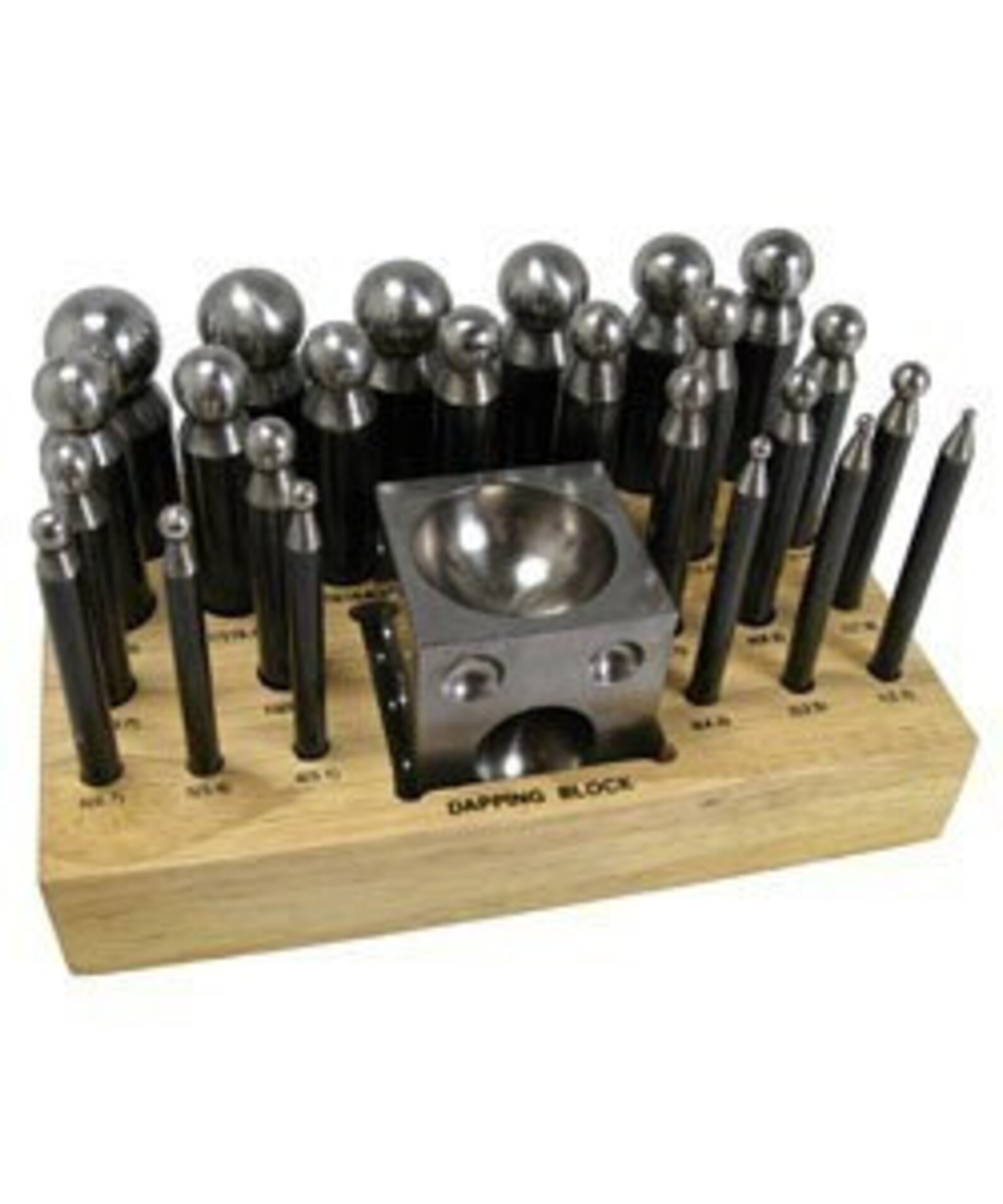 Dapping Punch Set 24pc With Block and Stand SALE Etsy