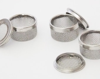 Mesh Stainless Basket for Watch Cleaning Machine Ultrasonic Set of 3 Baskets
