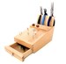 120 Hole Organizer For Burs, Needle Files, Etc With Draw And Plier Rack 