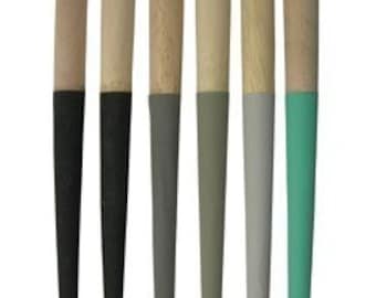 Round Sanding Sticks - Set of 6