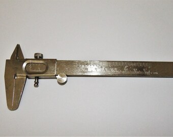 Steel Vernier Caliper In Millimeters And Inches Up To 5 Inches - 125 mm