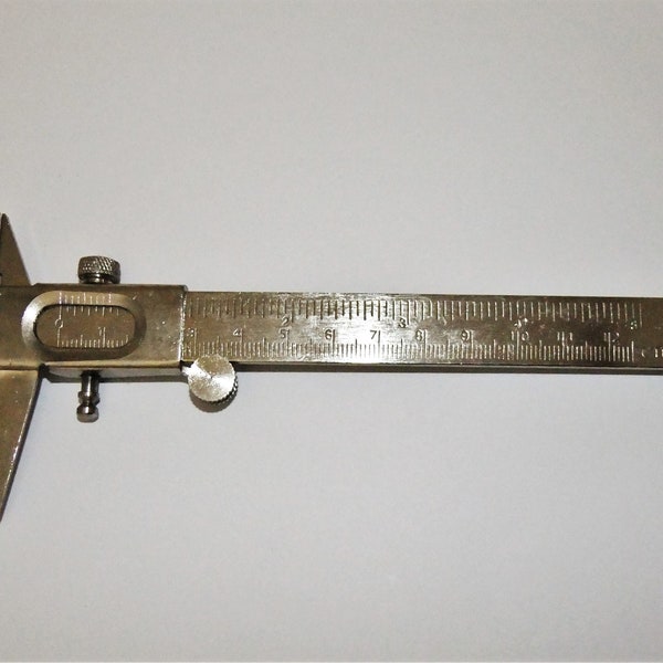 Steel Vernier Caliper In Millimeters And Inches Up To 5 Inches - 125 mm