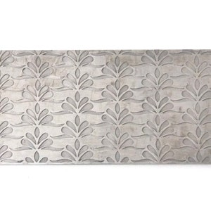 Pattern Texture Plate for Press or Rolling Mill 6 x 2.5 Inch  #15