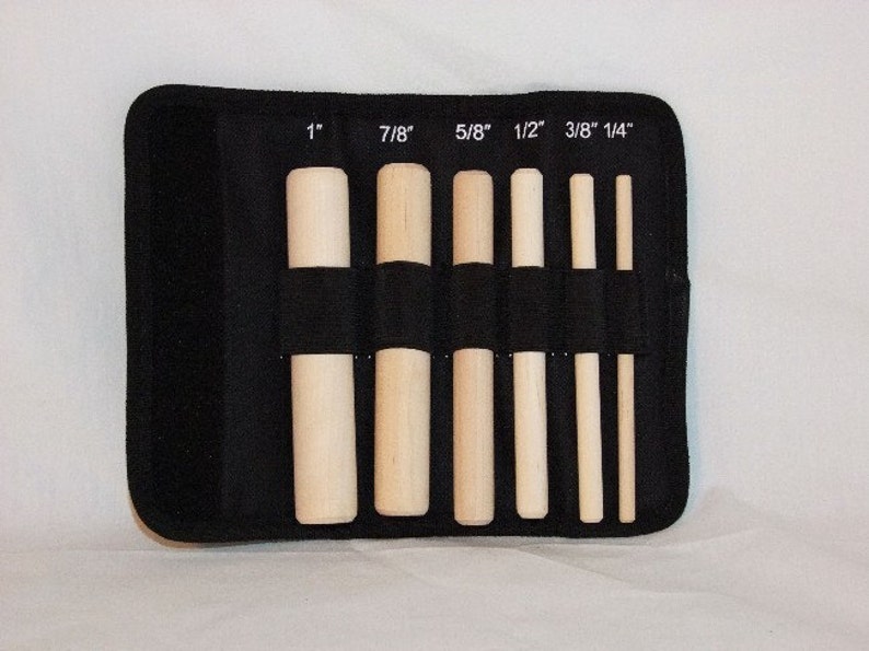 6 Piece Wooden Mandrel Set for Wire and Metal Forming SALE Etsy