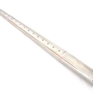 Flache Rückseite Edelstahl Ring Sizer/Dorn in den Größen 1-16 SALE