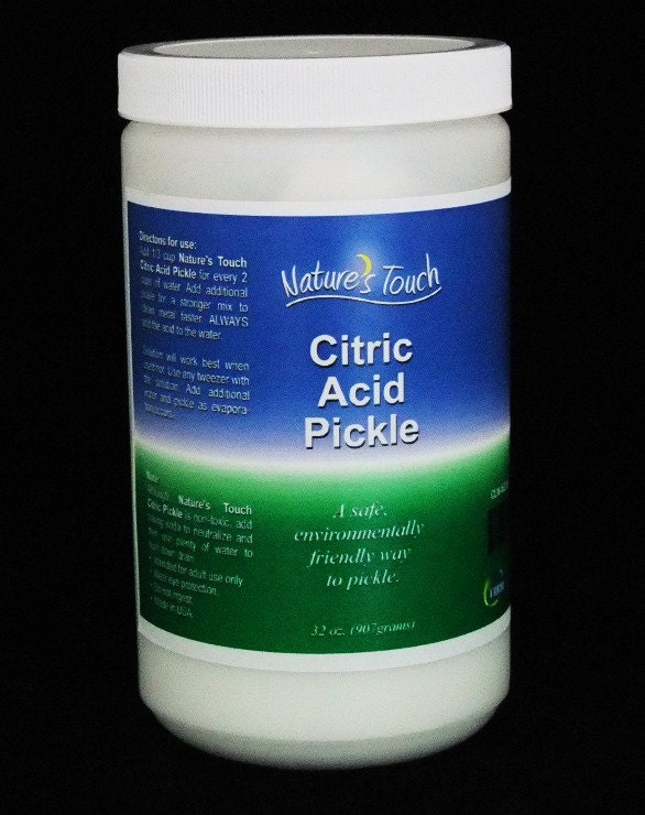 Natures Touch Citric Pickling Compound 2 Lb Jar Etsy