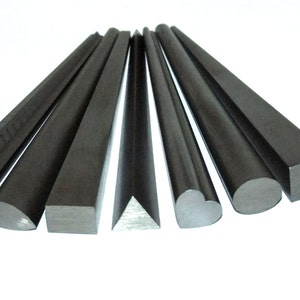 Set van 7 massief stalen vorm-, vorm- en wikkeldoorns