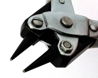 Round Nose Parallel Pliers With Return Spring