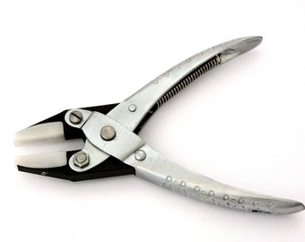 Parallel Nylon Jaw Pliers With Return Spring