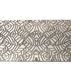 Pattern Texture Plate for Press or Rolling Mill 6 x 2.5 Inch, #45