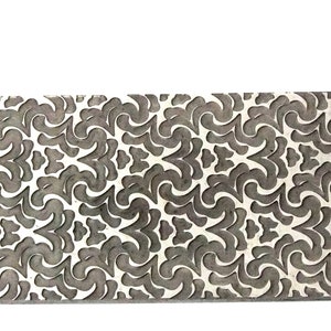 Pattern Texture Plate for Press or Rolling Mill 6 x 2.5 Inch, #57