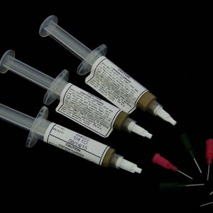 Silver Solder Paste Three Pack (Soft, Medium, And Hard) 1/4oz Tubes