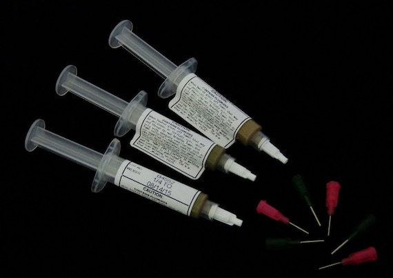 using silver solder paste