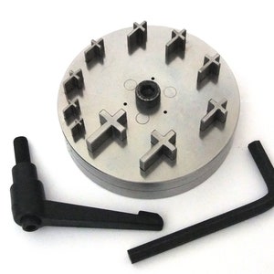 Cross Shape Cutter With 10 Dies With Recessed Base & Angled Dies  SALE