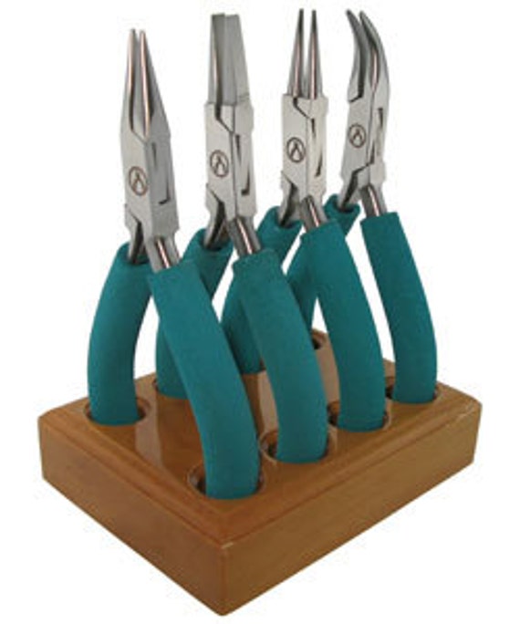 Xuron 6 Piece Plier Set in Wood Stand