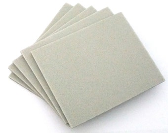 5 Pack Wet Or Dry 220 Grit Sanding Sponges 4.5x5.5 Inch