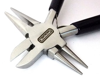 MultiPliers Combination Pliers With Round, Chain And Cutter Nose