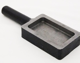 Premium Open Steel Ingot Mold 200gm-Measures  6 3/4" x 2 1/4" x 7/8"