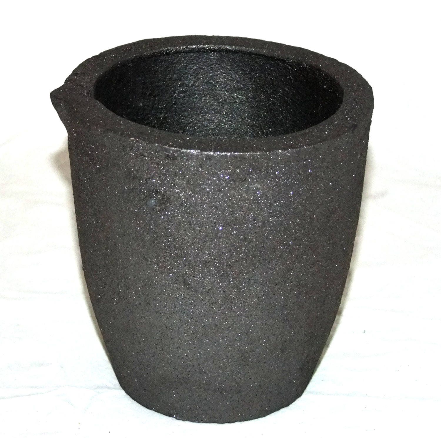 SOLUSTRE 1pc Quartz Melting Crucible Crucibles for Melting Metal Silicon  Carbide Graphite Crucibles Crucible Dish Cup Furnace Cup Ceramic Crucible  Lab