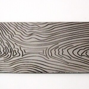 Pattern Texture Plate for Press or Rolling Mill 6 x 2.5 Inch  #20  SALE