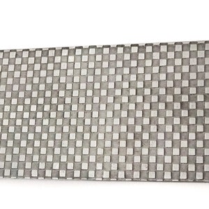 Pattern Texture Plate for Press or Rolling Mill 6 x 2.5 Inch, #119