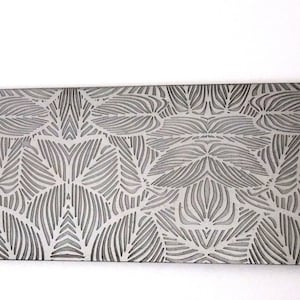 Pattern Texture Steel Plate for Press or Rolling Mill 6 x 2 Inch , #88