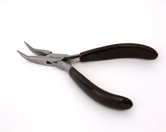 Casual Comfort Bent Chain Nose Pliers With Pvc Cushion Handles