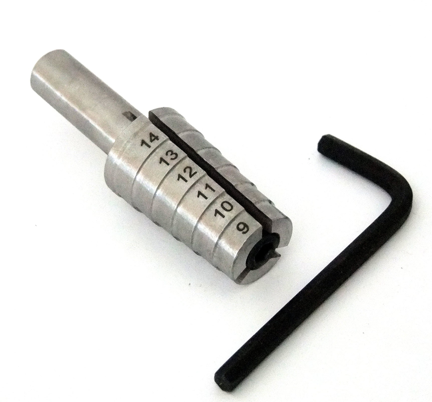 Oval Stepped Steel Bracelet Mandrel With Tang