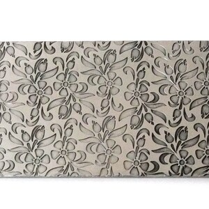 Pattern Texture Plate for Press or Rolling Mill 6 x 2.5 Inch, #13