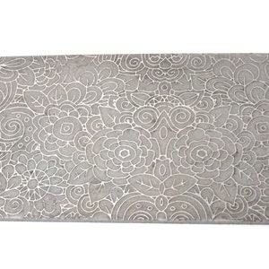 Pattern Texture Steel Plate for Press or Rolling Mill 6 x 2 Inch , #92