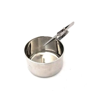 Stainless Steel Soldering Cool Cup With Tweezers   SALE
