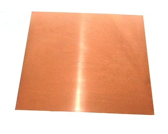 Copper Sheet 26ga 12 in. x 12 in. .41mm Thick