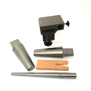 Bench Anvil Multi Tool Kit (Anvil, 2 Bracelet And Ring Mandrels, Pin) 5 Pc