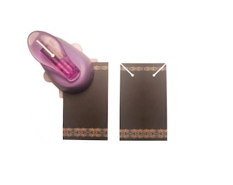 Perfurador de canto fácil para cartões de joias