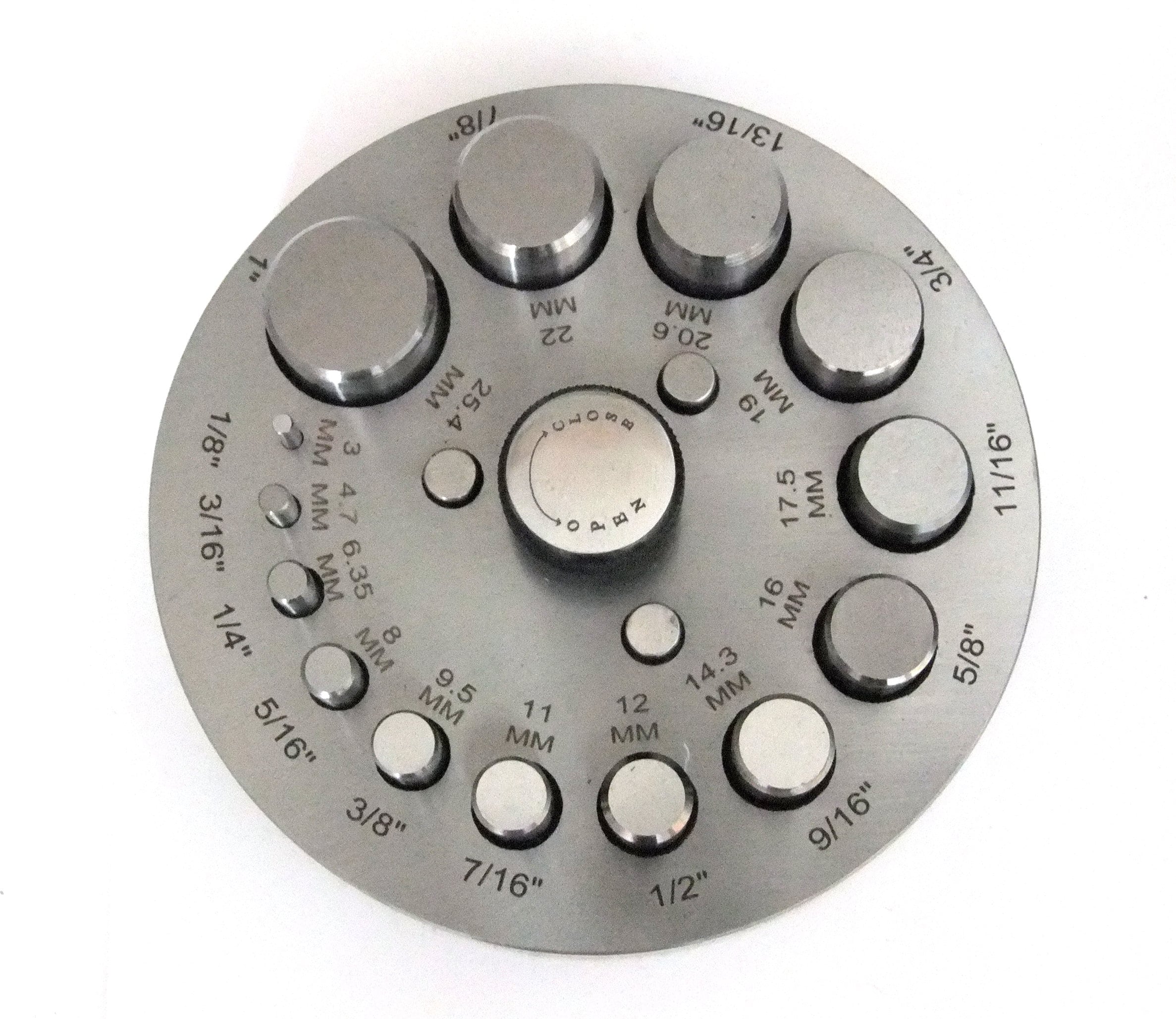 High Quality Premium Disc Cutter With 14 Punches 1/8th Thru 1 Inch SALE ...