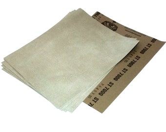 7000 Grit Wet-or-Dry Polishing Paper Made In Germany 6 Sheets 9"x11"