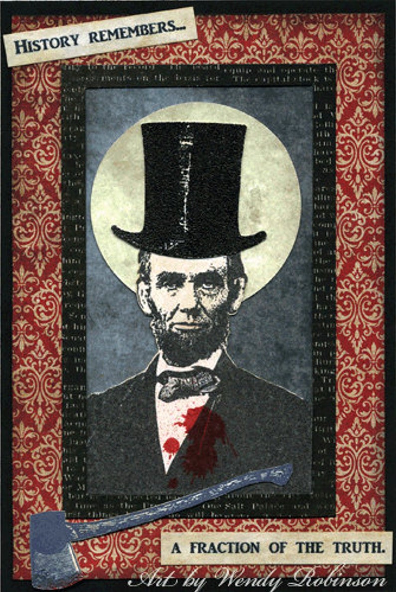Abraham Lincoln Rubber Stamp Collection Etsy