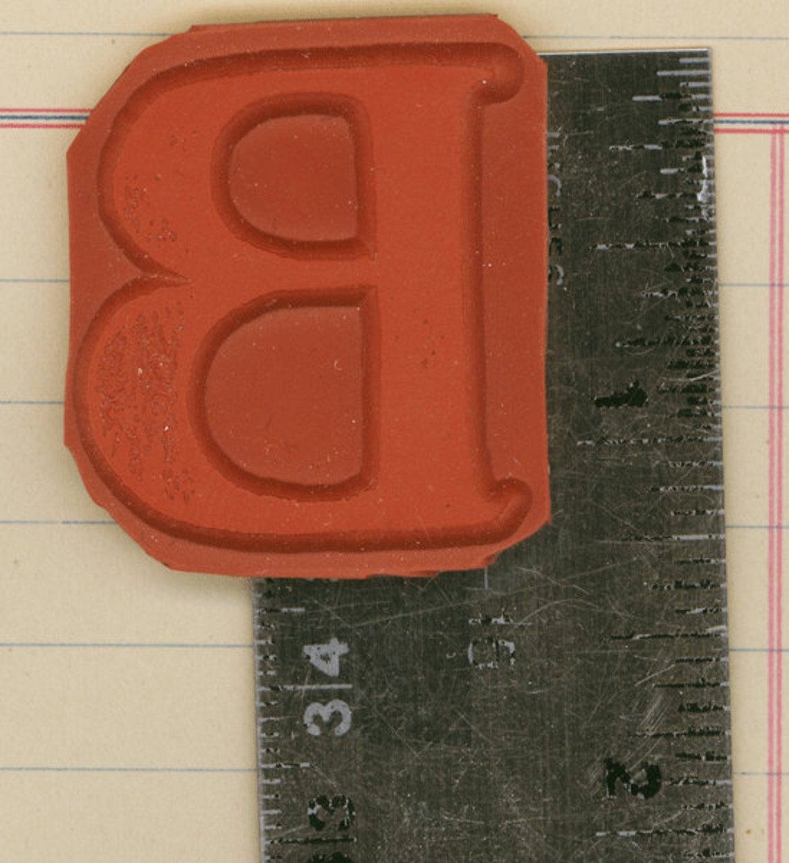 Large Distressed Alphabet Rubber stamp collection Etsy