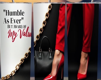 20oz Tumbler Luxury PNG Wrap| High Heels Tumbler Designer Bag| Black Girl Woman| Motivational Quote Gift for Her| Fashion Beauty Wrap