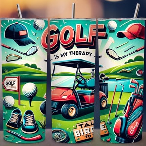 Funny Golf Tumbler Wrap 20 oz Skinny Tumbler Sublimation Design PNG Instant Digital Only, Men Father Day Golfing Tumbler, Digital Download