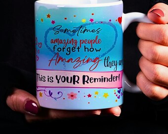 Motivationstasse Sublimationsdesigns, Mug Wrap Download, Affirmationen Kaffeetasse Sublimationsdesigns, 15 Unzen Tassenvorlage