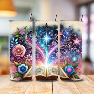 Book Lover Tumbler Wrap PNG, 20 Oz Romantasy Sublimation Design, Spicy Book Club Tumbler, Bookish Skinny Tumbler Wrap, Digital Download