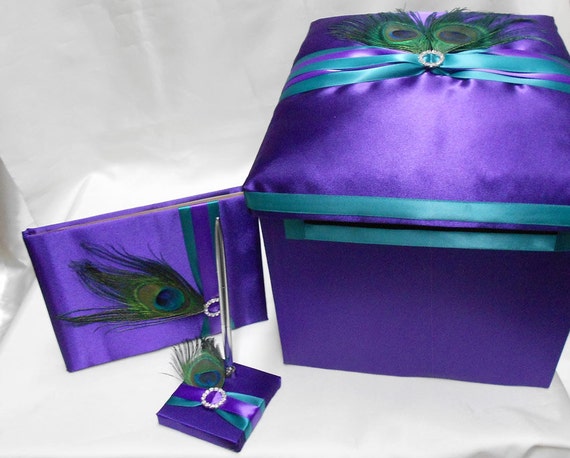 Free Shipping Wedding Accessories Sweet Sixteen Peacock Etsy