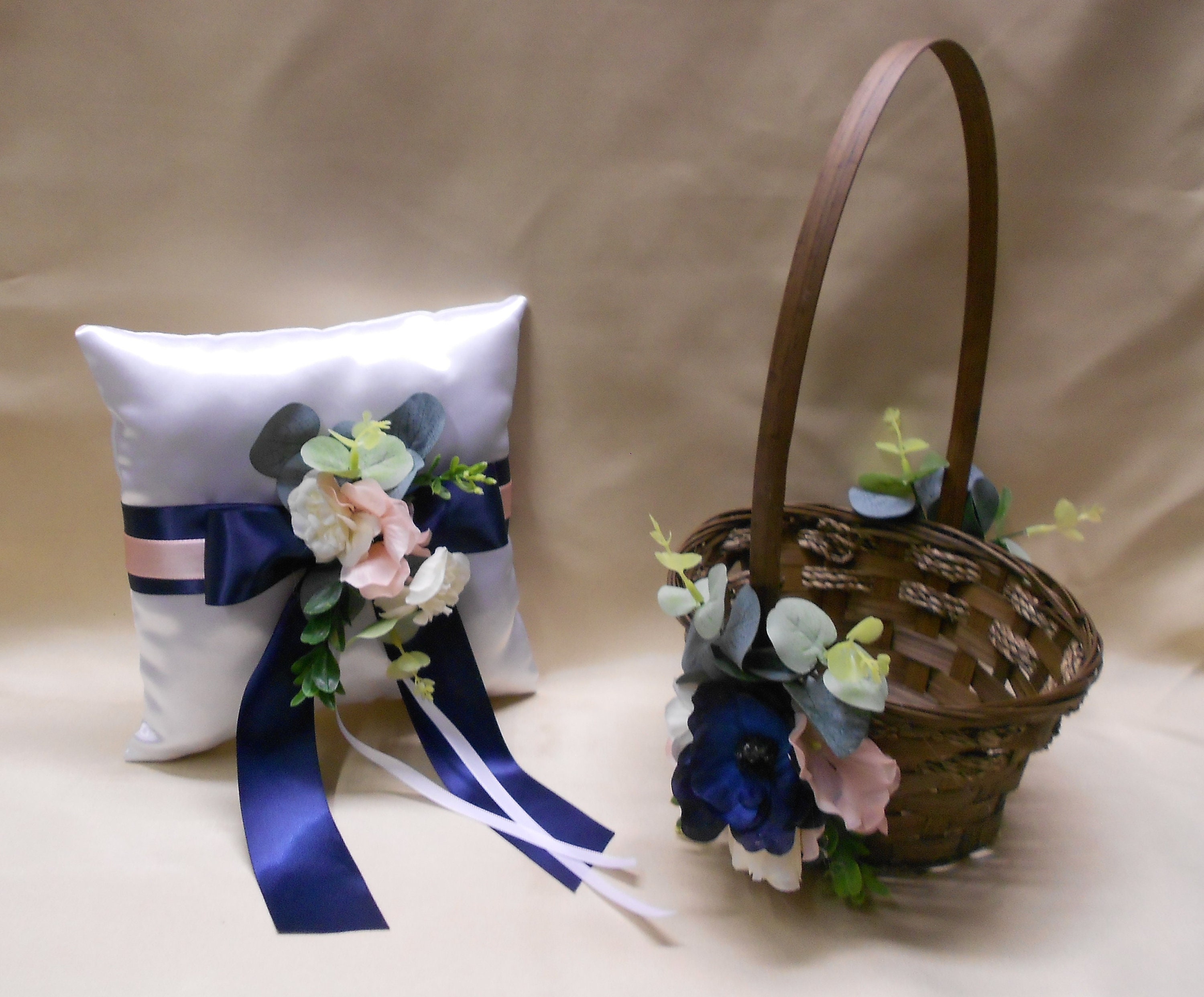 Gold Black Flower Girl Basket Ring Pillow Guest Book Pen Birdcage Your Colors Gold Black Flower Girl Basket Ring Pillow Guest Book Pen Birdcage Your Colors