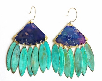 Watercolor Festival Earrings