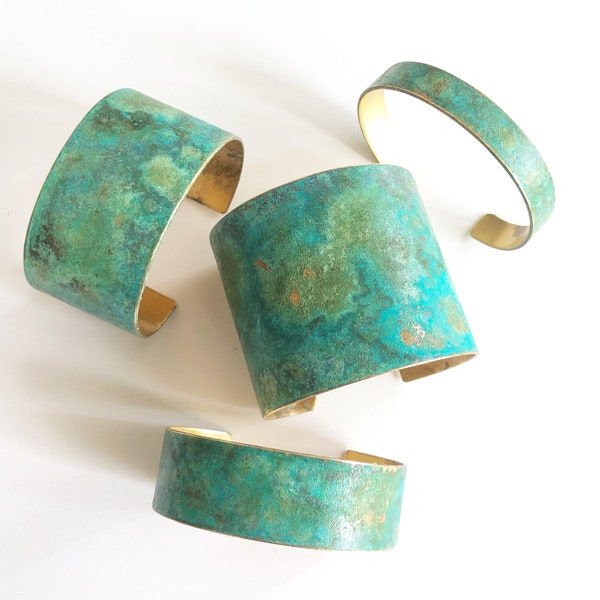 Seafoam Patina Cuff