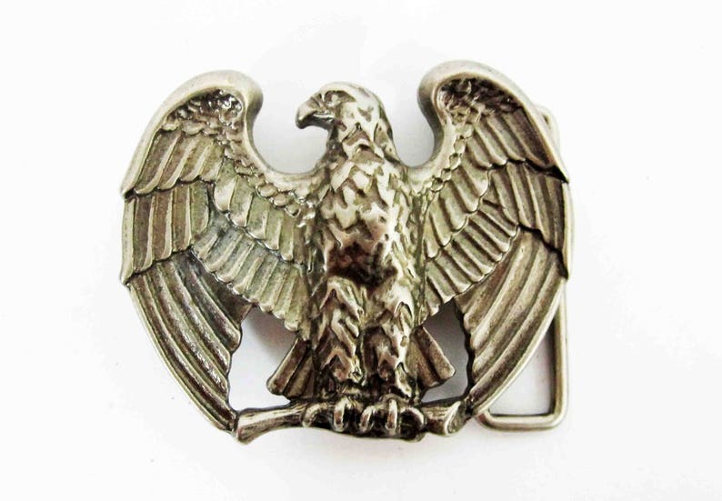 Bald Eagle by AVON 1970's Belt Buckle 