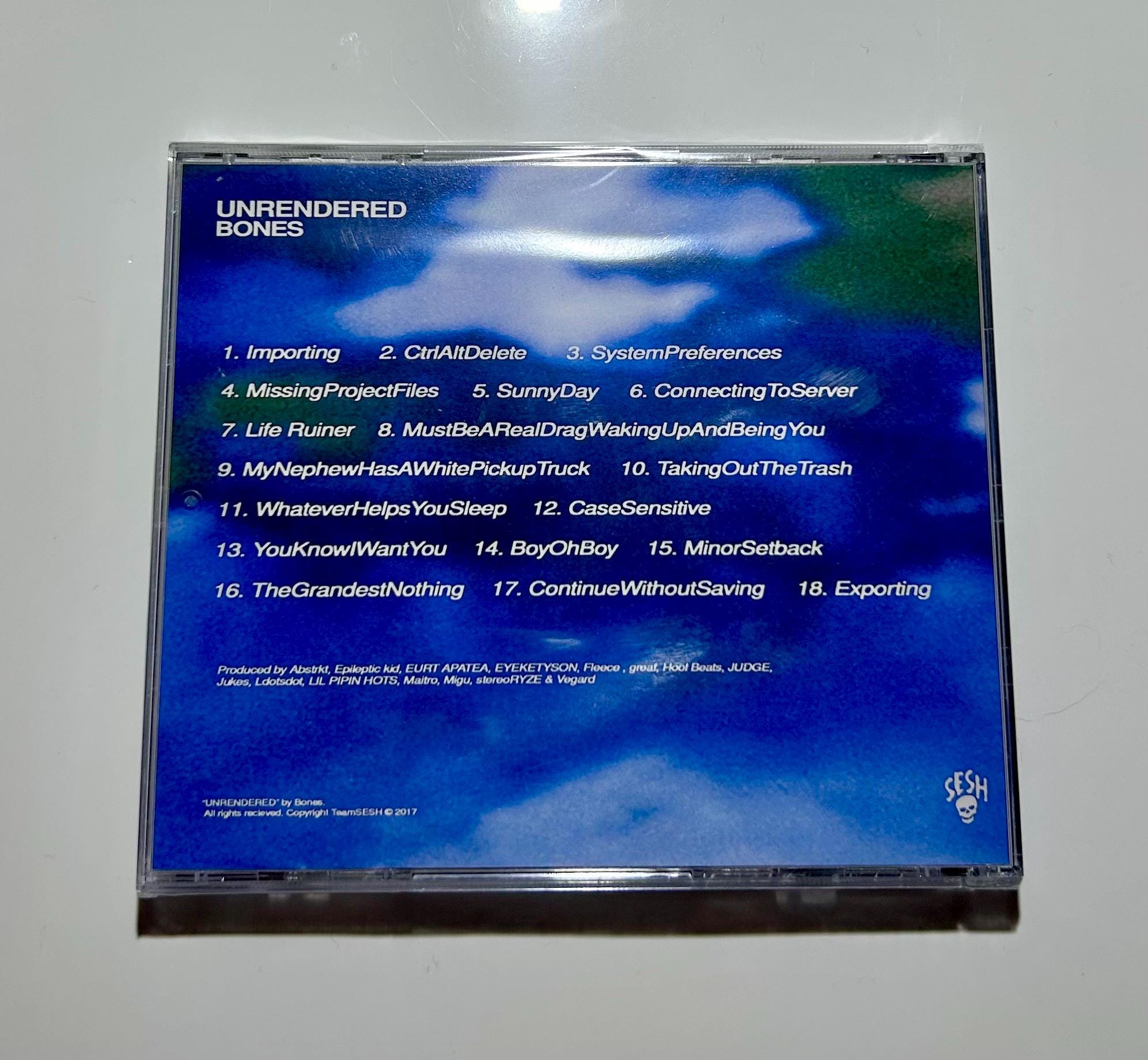 BONES Unrendered CD - Etsy