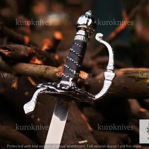 Mask of Zorro Rapier Sword – Legend of Zorro Movie Replica, Ideal Gift for Men, Boyfriend Gift, Groomsmen Gift, Christmas Gift, Movie Sword