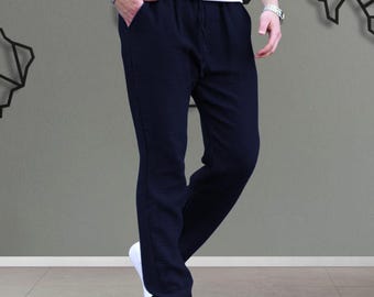 Casual pour homme en mousseline de soie | Coupe décontractée en coton léger style estival